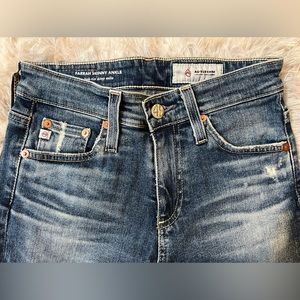 AG Farrah Skinny Ankle high-rise ankle 23R